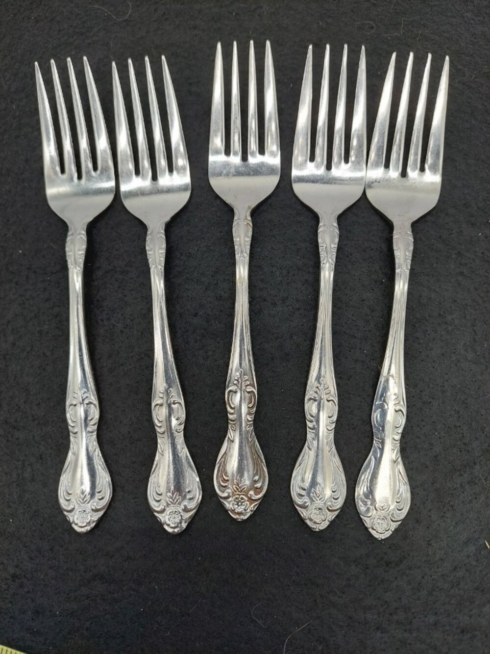 Embassy Classic Valhalla Stainless Forks 6" Lot Of 5